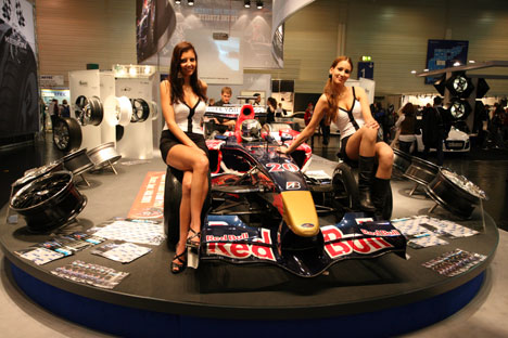 En vaskeægte Formel 1 racer, Torro Rosso raceren anno 2006, flyt jer lidt piger så man bedre kan se den!
(Foto: Motorsporten.dk)